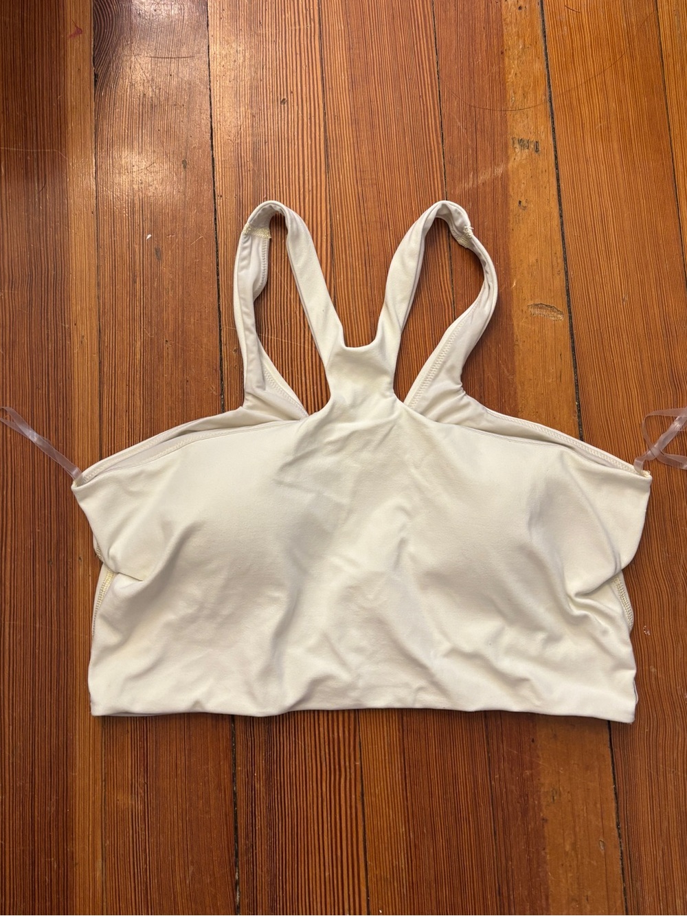 Lululemon Bend This Scoop Neck Bra Top in Yellow Size L/XL
